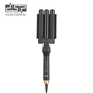 Rizador de pelo profesional Dsp de 3 barriles con tecnología de calentamiento cerámico PTC para uso en salón y en casa - Product Image 4