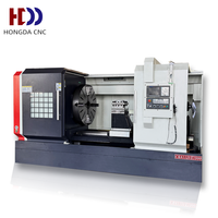Les tours CNC horizontaux haute précision et haute performance CK61125 prennent en charge une longueur d'usinage personnalisée de 1500 à 6000 mm.