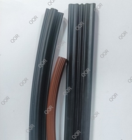 Bande de caoutchouc de joint torique en caoutchouc fluoré de taille personnalisée en usine avec service de coupe modèle SPC de marque QQR