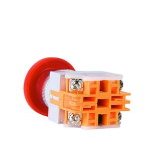 NOUVEAU Bouton d'arrêt d'urgence rotatif auto-bloquant à tête de champignon rouge-vert NP4-11ZS/1 LAY37Y090 - Product Image 1