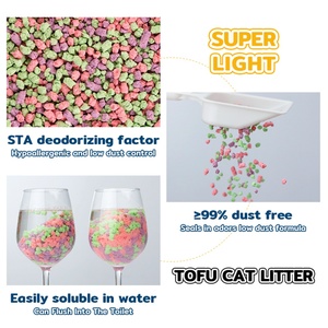 Arena para Gatos de Tofu HAISEN, Económica y Desechable por el Inodoro - Product Image 6