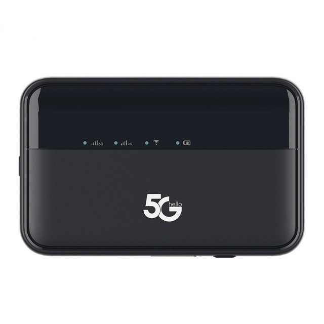 M3A 5G SIM Card Router SA/NSA Pocket WiFi 6 Dual-Band Wireless Hotspot 10000mAh Battery Carry Wi-Fi No Firewall E956