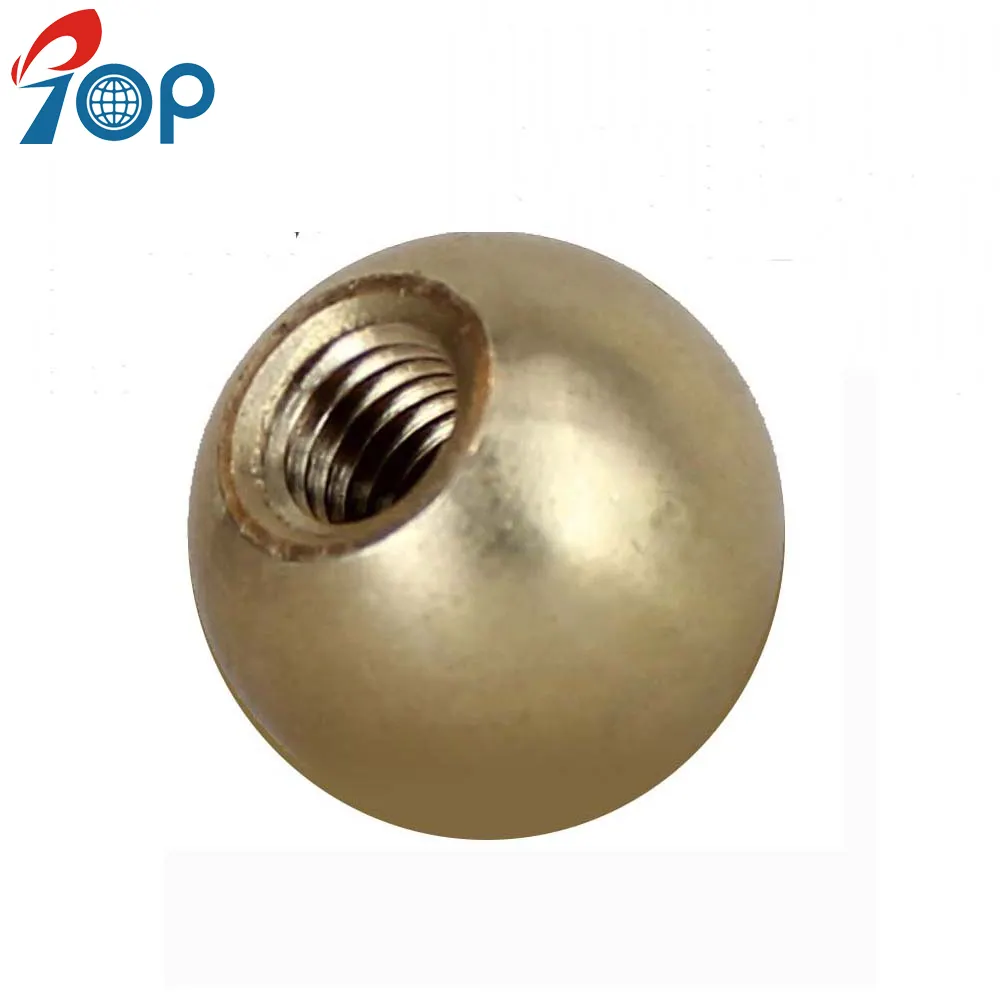 China Factory Low Price M 2 2.5 3 4 5 M6 Cover Bolt Threading Brass Ball Nut