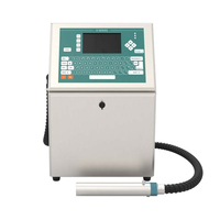 Machine automatique de codage d'imprimantes à jet d'encre de code-barres pour bouteilles en papier d'aluminium verre bois plastique cartons usage domestique nouveau utilisé