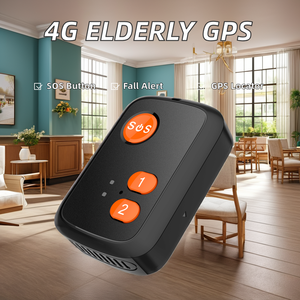 Trung Quốc Đen 4G thông minh GPS Tracker định vị với phát hiện mùa thu chống trượt nút khẩn cấp ứng dụng điều khiển đồng hồ báo thức lbs cho người cao tuổi - Product Image 3