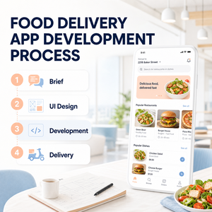 Développement d'une application de commande de livraison de repas personnalisée pour iOS et Android avec menu de restaurant, paiement et <span class=keywords><strong>suivi</strong></span> en temps réel - Product Image 3