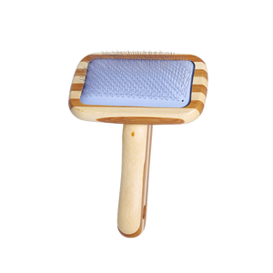 Più venduto pettine per animali domestici prodotti per la pulizia e la toelettatura per cani e gatti in bambù Mini gomma piccola ago sottile personalizzato - Product Image 1