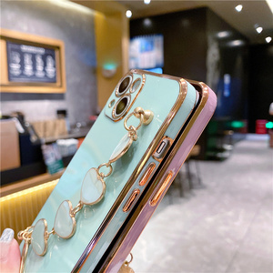 Funda para Samsung A32, carcasa con cadena de muñeca <span class=keywords><strong>y</strong></span> corazón de amor, para <span class=keywords><strong>Galaxy</strong></span> A31, A51, A71, A21S, A52, A72, A12, A22, <span class=keywords><strong>A50</strong></span>, A70, A20, A30 - Product Image 5