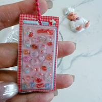 Nouveaux autocollants 3D en relief Lios pour enfants, décorations de coque de téléphone en gemmes et cristaux pour carnets de notes DIY, fabriqués en Chine