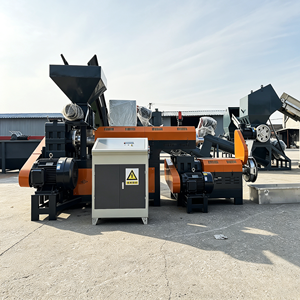 PET Rigid Hard <b>Plastic</b> <b>Pelletizing</b> System HDPE Barrel Pallet Pipe Scrap Granulating Plant Equipment Factory Supplier Guansheng - Product Image 3