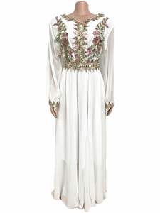 Robe pour femmes Robe de style imprimé Robe de jeune fille à la mode Robe longue de couleur unie de grande taille - Product Image 6