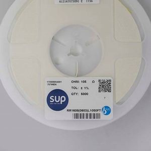 Factory Direct RR1608 0603L1050FT 0603 1608 Resistors Chip Resistors SMD Resistors 105ohm 1% 1/10W Thick Film Resistor - Product Image 1