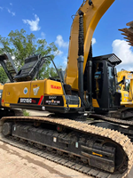 Excavadora Sany 305H de Segunda Mano, Duradera, 31 Toneladas, Motor Cummins, Hidráulica Kawasaki, Transmisión por Engranajes, Modelo 2020 para Minería