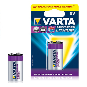 Pile au lithium <span class=keywords><strong>Varta</strong></span> Professional <span class=keywords><strong>9V</strong></span>, idéale pour les détecteurs de fumée - Product Image 3