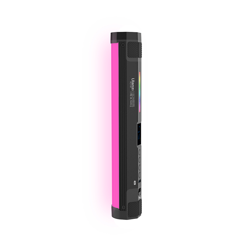 新しいUlanzi VL110 RGB内蔵リチウム電池磁気チューブLEDビデオライト
