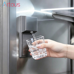 Réfrigérateur <span class=keywords><strong>encastrable</strong></span> 452L avec distributeur d'eau et machine à glaçons, sans givre, économe en énergie, avec tiroir de rangement - Product Image 2