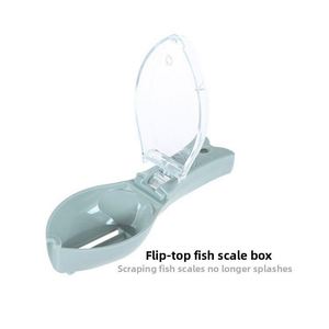 Fish Scale Scraper Remover <b>Tool</b> Lid PP Plastic Scale Collector 58g Lightweight Eco-Friendly Easy Clean <b>Kitchen</b> <b>Gadget</b> Fresh Fish - Product Image 5