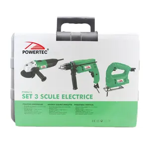 POWERTEC Angle grinder 3 in 1 electric tool set