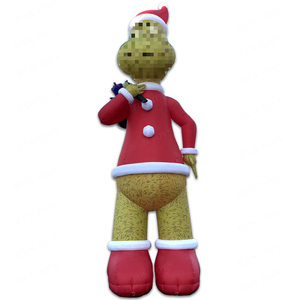 20feet Tall Giant Xmas <strong>Inflatable</strong> Christmas <strong>Grinch</strong> for Christmas Yard Decoration <strong>Inflatable</strong> Green Monster <strong>Grinch</strong> - Product Image 6