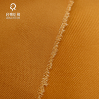 Tela elástica de Spandex de algodón de 400gsm tejida de alta calidad para abrigos gruesos, sudaderas y pantalones