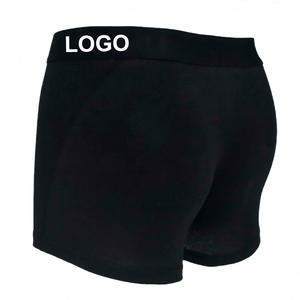 Calzoncillos bóxer <span class=keywords><strong>de</strong></span> punto para hombre, <span class=keywords><strong>de</strong></span> tiro medio, con logo en la cintura, <span class=keywords><strong>de</strong></span> seda <span class=keywords><strong>de</strong></span> leche, estampados digitalmente, transpirables, que absorben la humedad, informales, ropa interior ET - Product Image 4