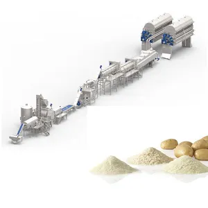 Machine de traitement de flocons de pomme de terre 500-2000 KG