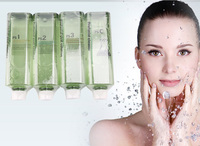 Venta coreana Hydra Water Face Peel Beauty Machine Solution Aqua Cleaning Dermabrasion Facial Peeling Solución especial 3 botellas