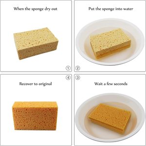 <b>Kitchen</b> Tiler Big Compressed Duck Cellulose Sponge Custom Logo Material - Product Image 4
