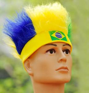 Diadema de Nailon Ecológica con Logotipo Personalizado para Fútbol, Decoración para Fiestas de Fútbol, Color de la Bandera Nacional, Diadema para Fanáticos - Product Image 6