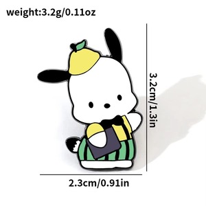 Sanrioes Kuromi Edición Especial Strawberry Kitty, Insignias de Dibujos Animados Bonitas, Botones, Broches y Pines de Esmalte Duro de 1.2 pulgadas para Solapa de Camisa de Anime - Product Image 5