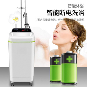 Calentador de Agua Eléctrico Portátil Inteligente con Almacenamiento, Calentamiento Rápido, Pantalla Digital y Ruedas para Uso en Interiores - Product Image 2