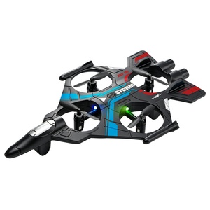 Avion RC en plastique <span class=keywords><strong>pas</strong></span> cher 4DRC V62, décollage manuel, retournement en un clic, 2,4 GHz, jouets d'avion télécommandés avec lumières LED - Product Image 3
