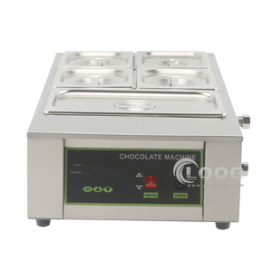 Matériel <span class=keywords><strong>de</strong></span> tempérage du chocolat électrique pour cuisine d'hôtel, <span class=keywords><strong>prix</strong></span> commercial, 5 pots à chocolat numériques en acier inoxydable - Product Image 2