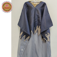 Ensemble de 2 pièces du Moyen-Orient, robe africaine en brocart Boubou Dashiki avec doublure douce, robe de mariée rouge nigériane pour femmes, robe de mariée luxueuse