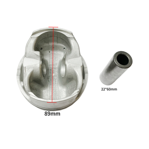 ชิ้นส่วนลูกสูบสูบ8สูบ10% kusima พร้อมวงแหวนสำหรับ BMW X6 N63 N63B44 550i 4.4L OE 1125 7613626 STD OVERSIZE 050 - Product Image 4