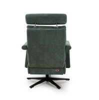 Fauteuil inclinable électrique pivotant en tissu, canapé simple avec appui-tête pour salon, bureau, meubles de maison