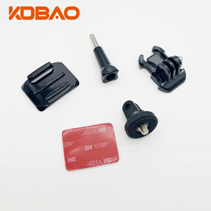 ערכת אביזרים לקסדת אופנוע Kdbao בת 5 חלקים עם מתאם בורג 1/4 ובסיס שחרור מהיר מחומר PC - Product Image 2