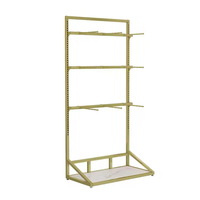 Support pour soutien-gorge en fer moderne personnalisé Sexy Body Shape Floor Underwear Display Stand for Retail Portable with Glass for Bikini Brand Shop