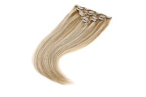 KSWIGS Extensions à clips 100% cheveux chinois Remy double épaisseur avec clips invisibles texture lisse sans perte de cheveux - Product Image 5