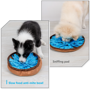 Tappetino Interattivo per Gatti con Puzzle per Alimentazione Lenta, <span class=keywords><strong>Gioco</strong></span> per Tutte le Razze, Stimola le Abilità Naturali di Foraggiamento, Tappetino Olfattivo per Cani - Product Image 3