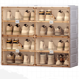 <span class=keywords><strong>Bas</strong></span> prix en plastique moderne épaissi pliable clair conteneur de stockage boîtes d'emballage meubles de salon - Product Image 1