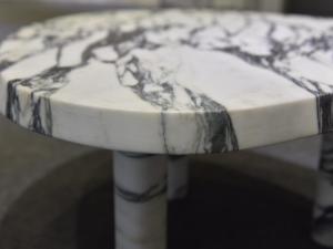 Mesa de Centro de Mármol Calacatta Viola Moderna UnionStone, Forma Irregular, Hecha a Mano, Piedra Natural, Muebles para Sala de Estar - Product Image 4