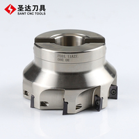 Outil de fraisage à épaulement carré PE01 pour machine CNC avec support OEM personnalisé APKT11 et 16 inserts