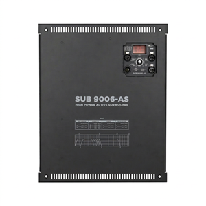 Getshow Active Speaker Plate Amplifier Module SUB 9006-AMP FIR DSP USB XLR Input 2400W 30Hz-400Hz PA Line Array Powder Coated - Product Image 1