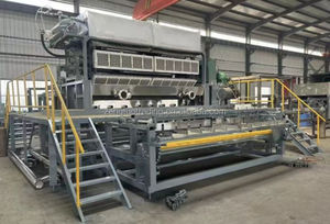 Machine à fabriquer des barquettes à œufs à 30 alvéoles avec engrenages et moteur, haute capacité 200 pièces/min, garantie 1 an, fabricant - Product Image 5