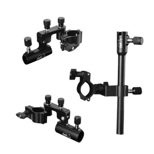 Fishing Haha Extended Arm <b>Corner</b> Chair Accessories Set Aluminum Alloy Durable Cannon Mount Bait Tray Holder Fish Net Holder - Product Image 1