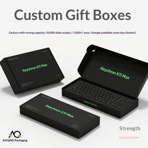Boîtes personnalisées haut de gamme pour souris et claviers de jeu, accessoires PC, emballage de vente au détail en papier rigide - Product Image 1