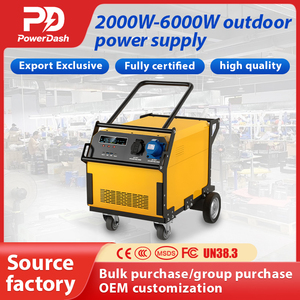 Station d'alimentation portable industrielle d'extérieur 3500W-6000W, générateur solaire 15kWh, camping mobile 3500Y 3500Y - Product Image 4