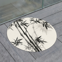 Maßgefertigter Cartoon-Teppich in Unregelmäßiger Form Bedruckter Polyester-Teppich Wasserdichte Rutschfeste Bodenmatte für Zuhause