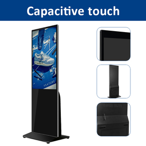4K Capacitive <strong>LCD</strong> Touch Screen Kiosk 32 to 65 Inch Interactive Digital Signage Indoor Retail Education Advertising <strong>Display</strong> - Product Image 4